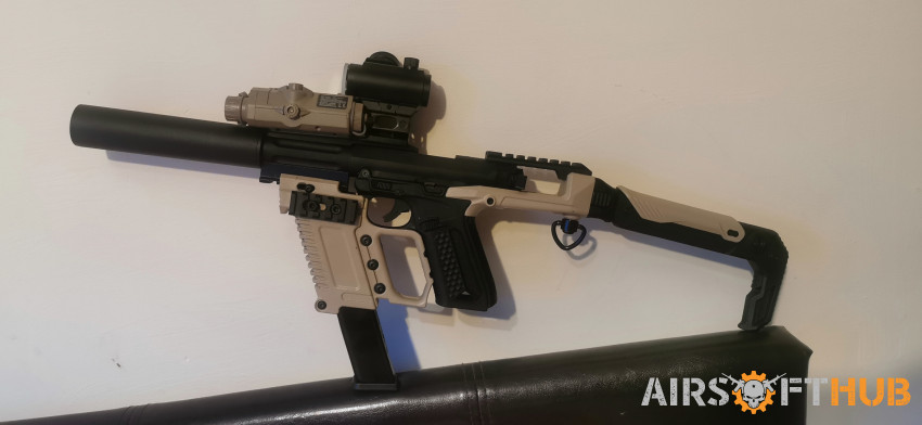 UPGRADED AAP-01 CARBİNE - Used airsoft equipment