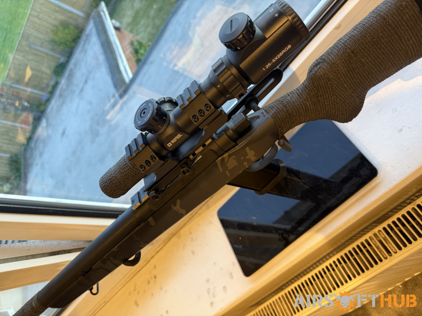 Barrett by EMG and accessories - Used airsoft equipment