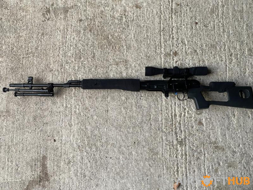 Sniper rifle (Dragunov) - Used airsoft equipment