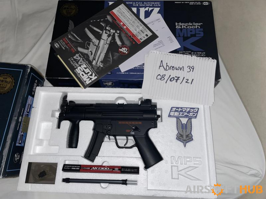 Tm Mp5k package - Used airsoft equipment