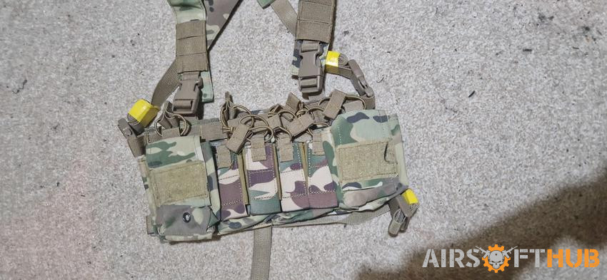 Multicam chestrig - Used airsoft equipment