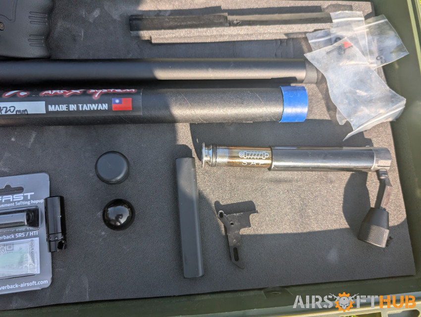 Upgraded SRS & Vortex Scope - Used airsoft equipment