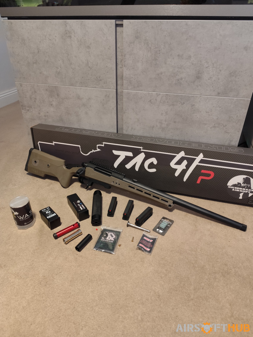 Upgraded Silverback TAC41P - Used airsoft equipment