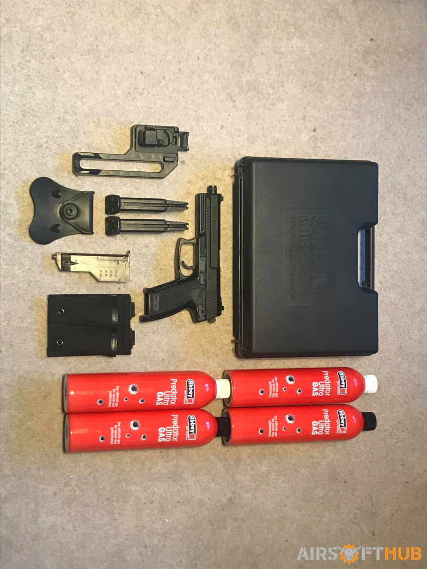 TM Stock NBB Mk23 Package - Used airsoft equipment