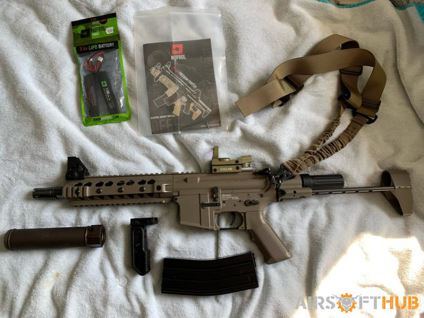 NUPROL FREEDOM FIGHTER - TAN - Used airsoft equipment