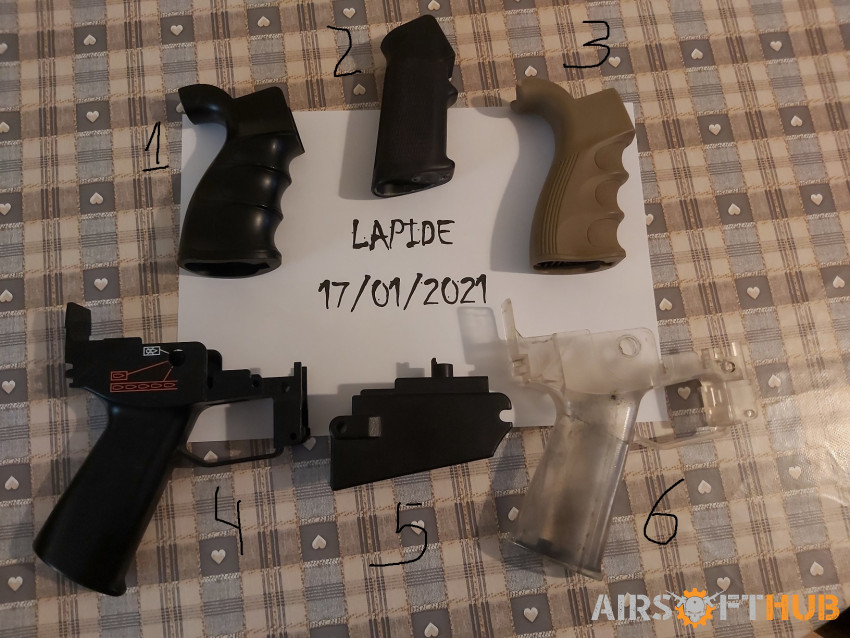 Miscellaneous Parts - Used airsoft equipment