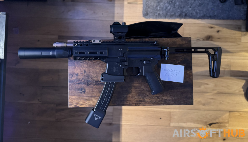 Upgraded Sig MPX-K Sportline - Used airsoft equipment