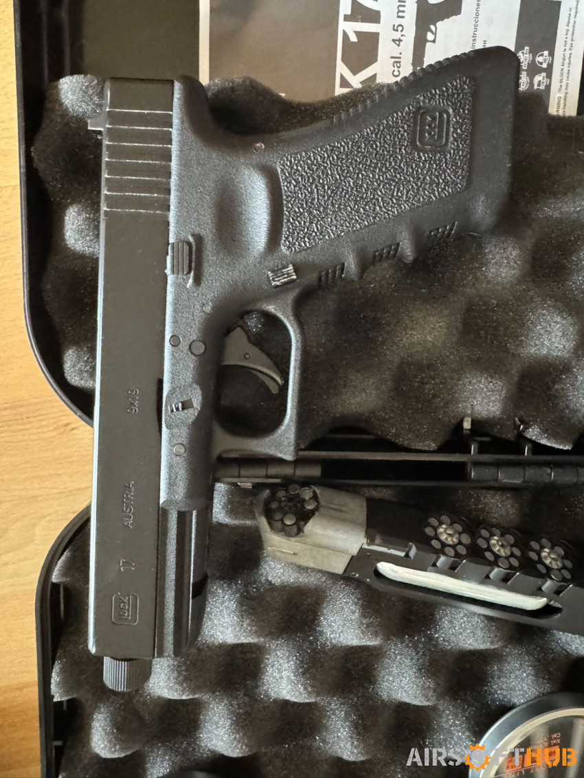 GLOCK 17 GBB Pistol - Used airsoft equipment