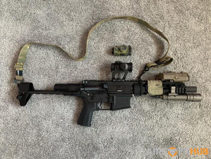 MWS Troy build. - Used airsoft equipment