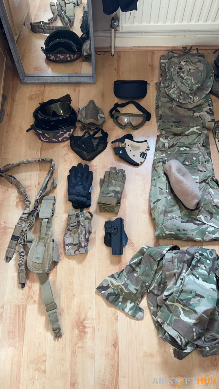 Clutter - Used airsoft equipment