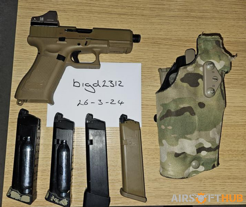 Umarex glock 19x - Used airsoft equipment