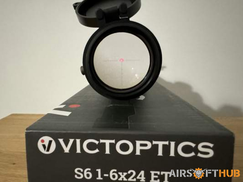 VICTOPTICS S6 1 - 6 x 24 ET - Used airsoft equipment