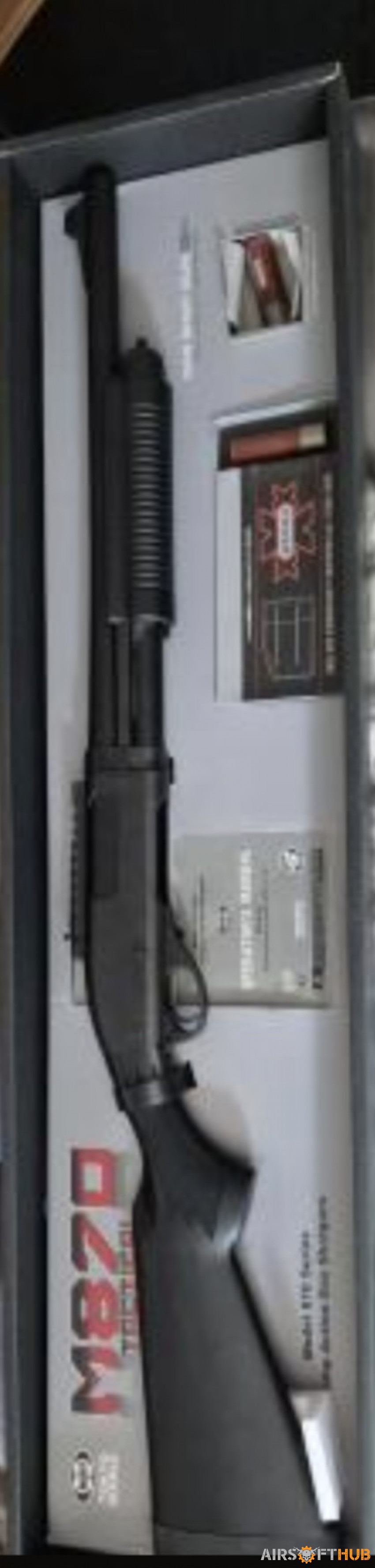 TM M870 Tactical Shotgun - Used airsoft equipment
