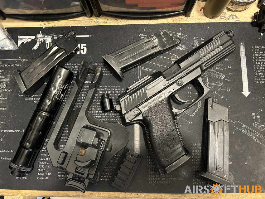 Tm mk23 upgraded - Used airsoft equipment