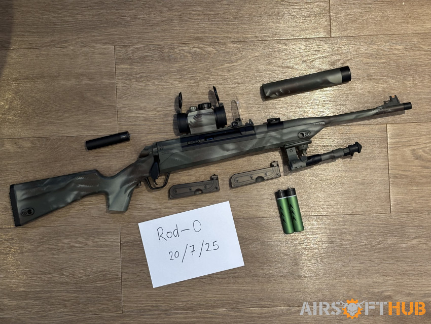 AAC-C1 Athena, Gas Sniper - Used airsoft equipment