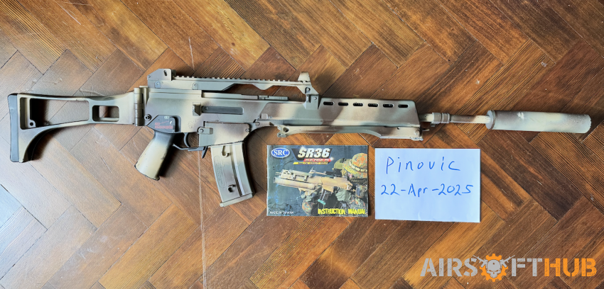 SRC G36 DMR AEG - Used airsoft equipment