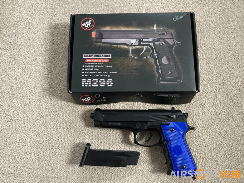 Double Eagle M296 Pistol - Used airsoft equipment