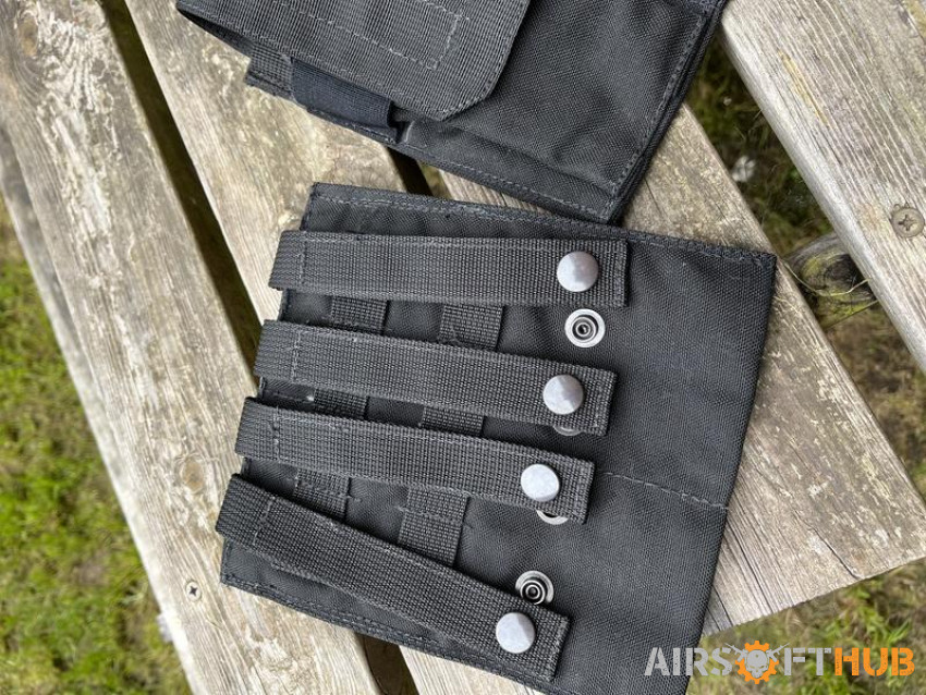 Russian warbelt and pouches - Used airsoft equipment