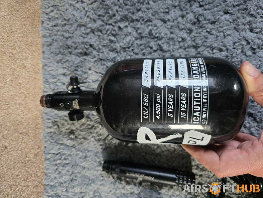 This has been sold - Used airsoft equipment