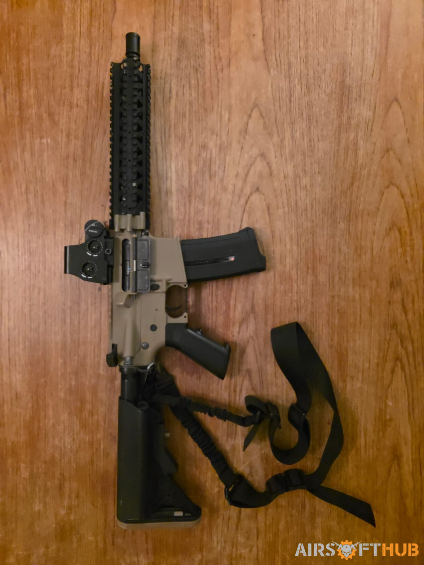 G&G CM18 + ATTACHMENTS + MAGS - Used airsoft equipment