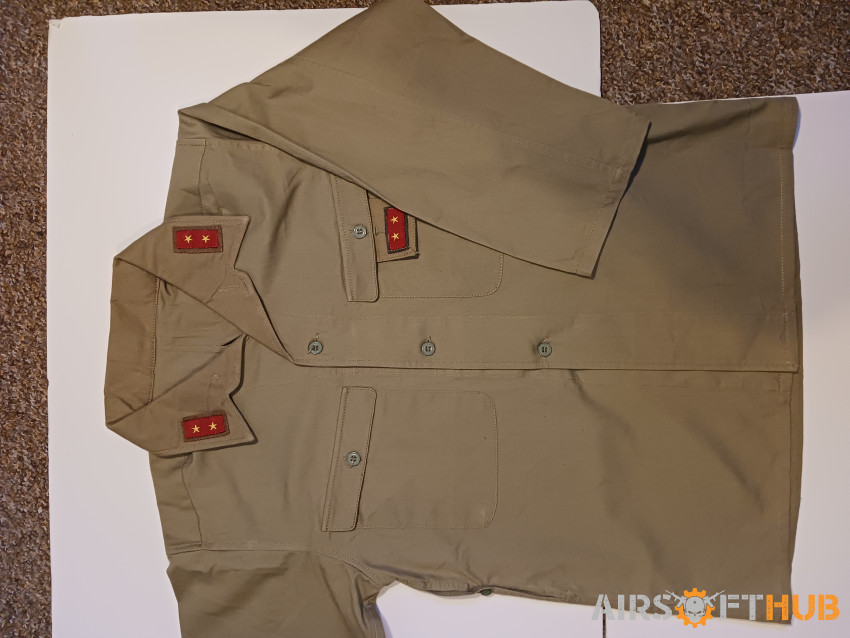WW2 Japanese Army uniform (lot - Used airsoft equipment