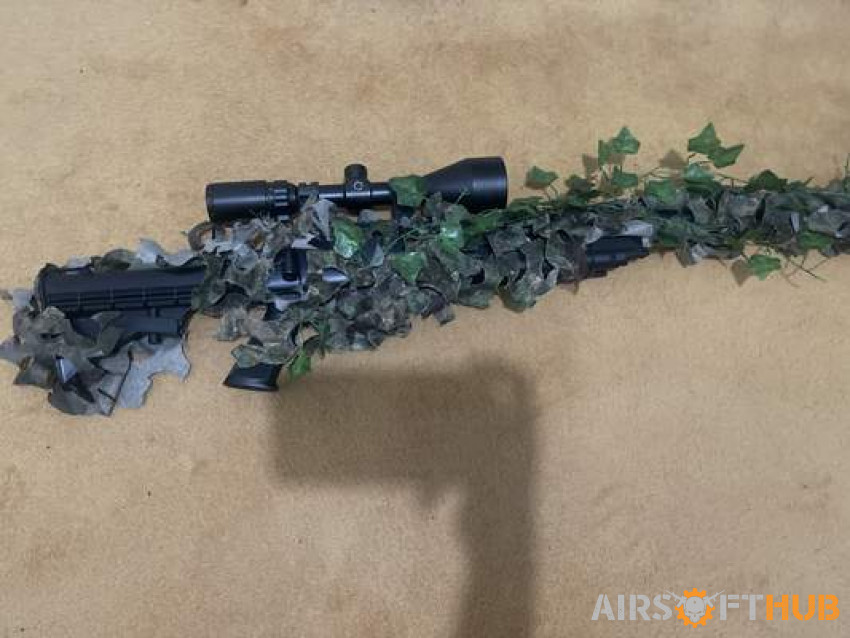 BOLT SNIPER PRE WRAPPED - Used airsoft equipment
