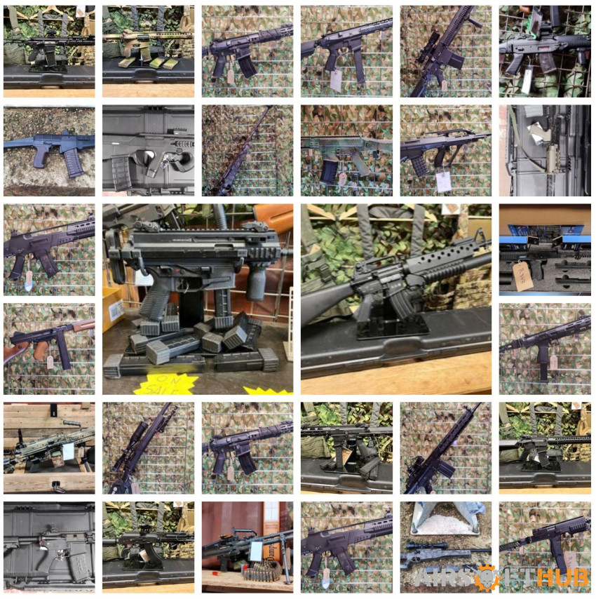 Loads of rifs for sale - Used airsoft equipment