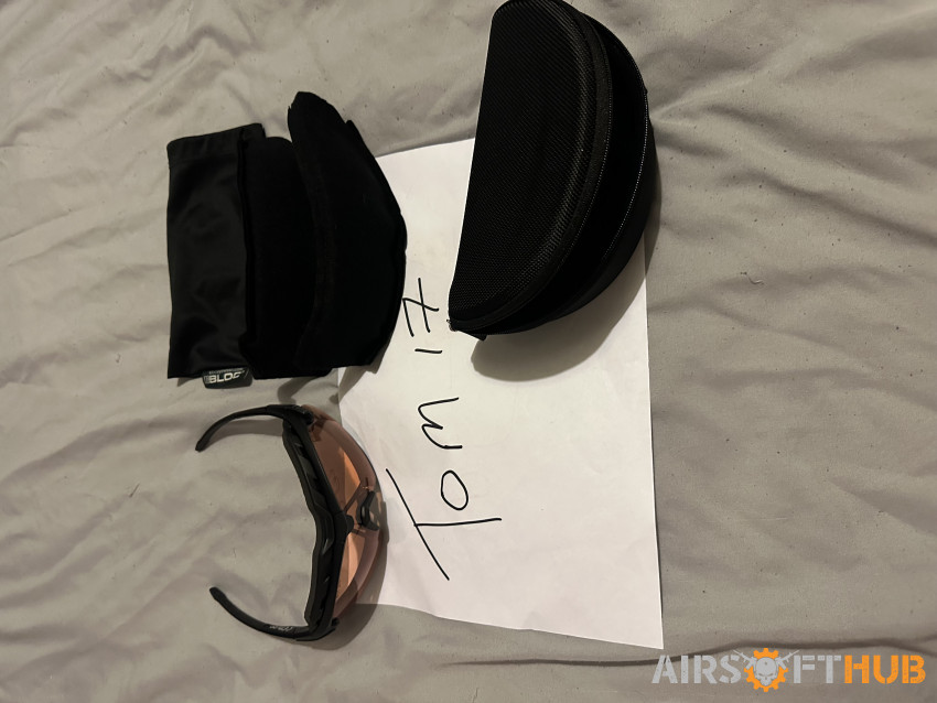Bloc glasses nb tactical mask - Used airsoft equipment