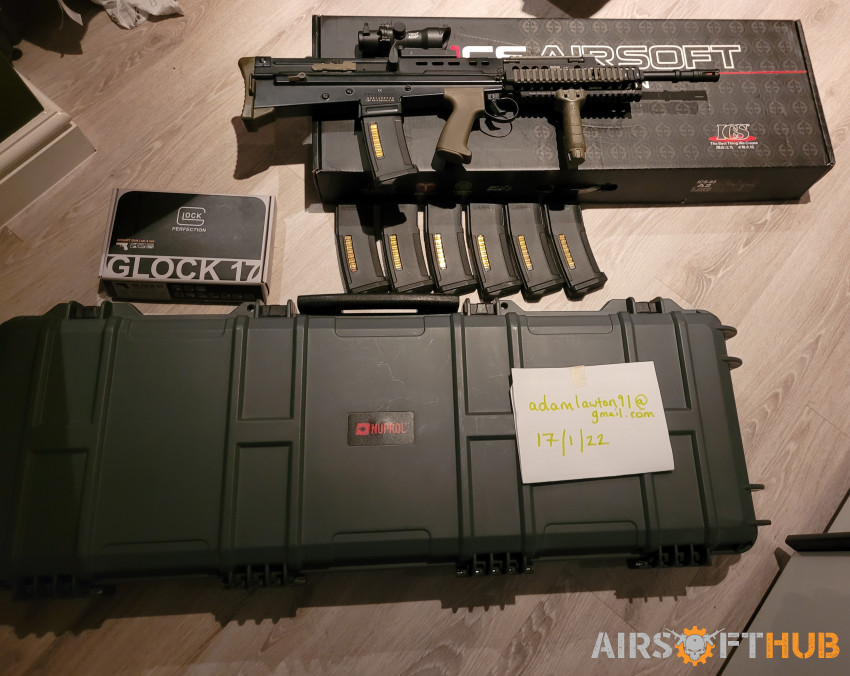 ICS L85/Umarex Glock 17 gen 4 - Used airsoft equipment