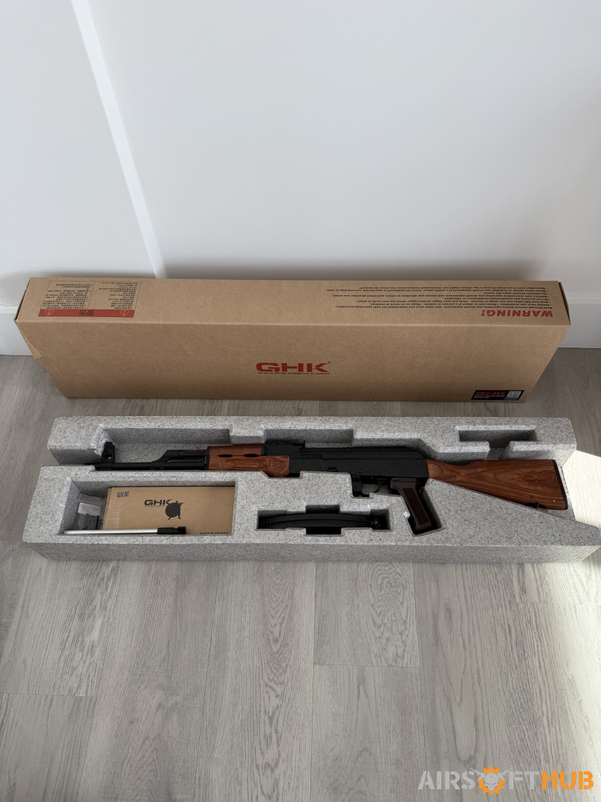 GHK AKM V3 GBBR - Used airsoft equipment