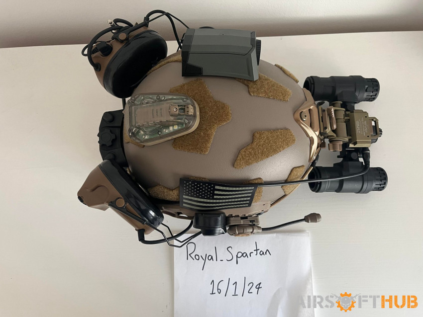 FMA SF Super High Cut Helmet - Used airsoft equipment
