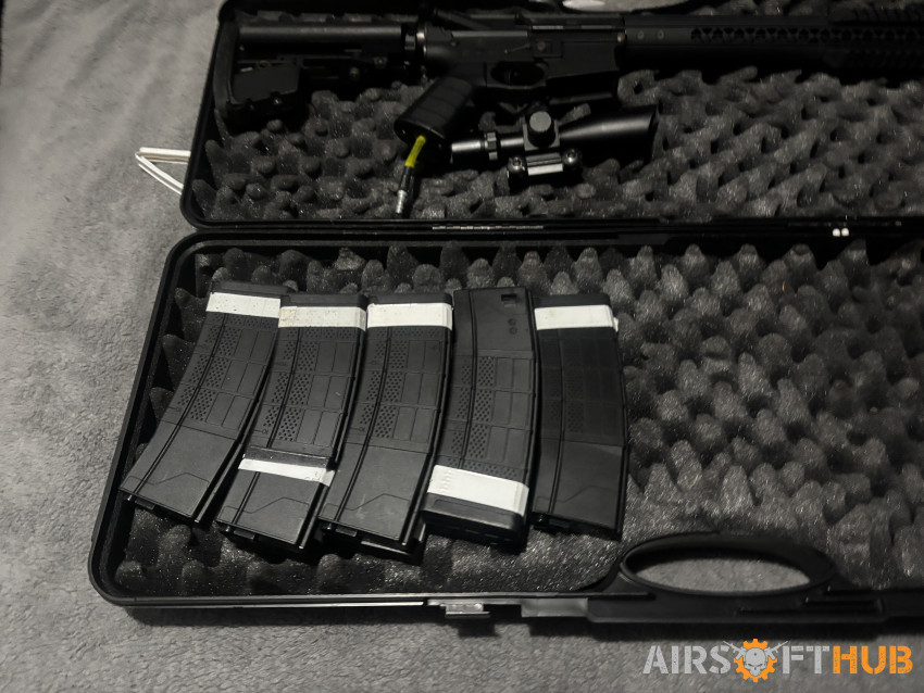 Kings arms black rain hpa - Used airsoft equipment