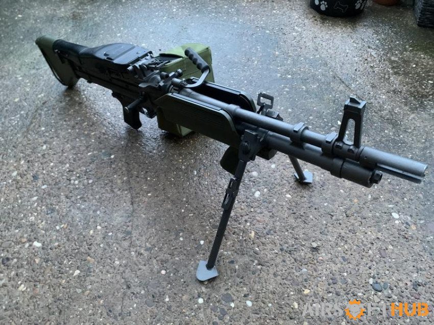 A&K MK43 M60 - Used airsoft equipment
