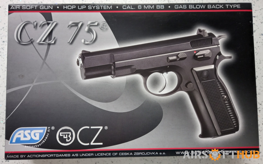 CZ75 BY ASG. - Used airsoft equipment