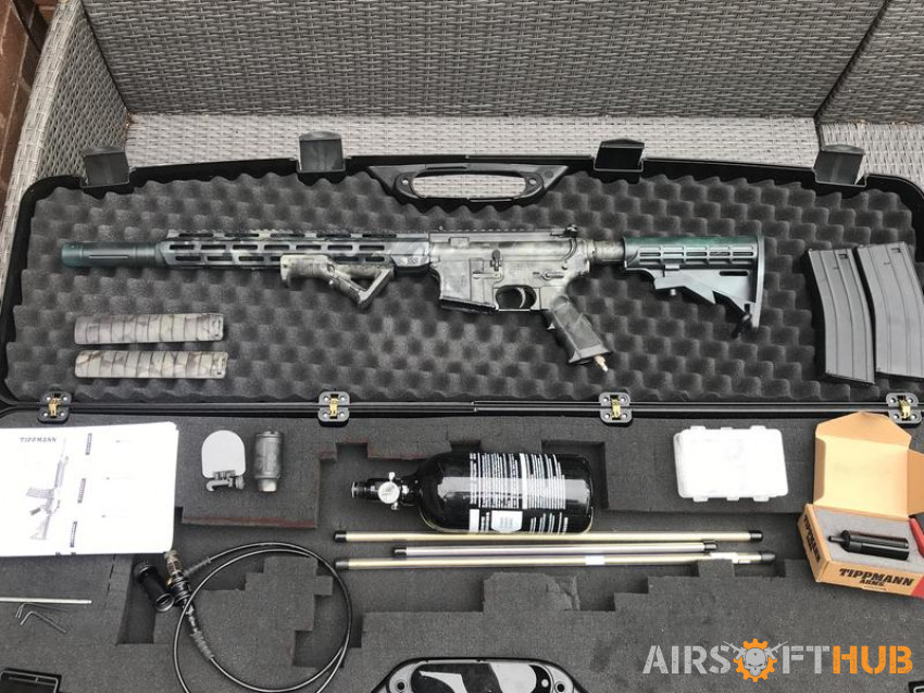 Tippmann V1 DMR - ready to go - Used airsoft equipment