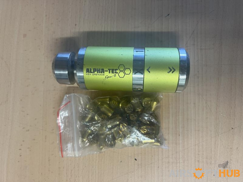 Alpha-tec hex grenade gen 2 - Used airsoft equipment