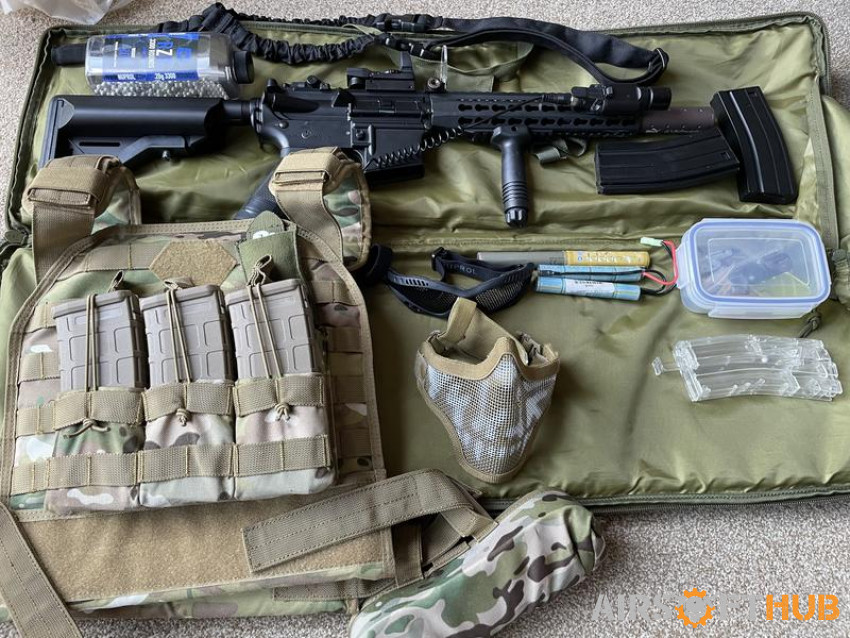 M4a1 + extras - Used airsoft equipment