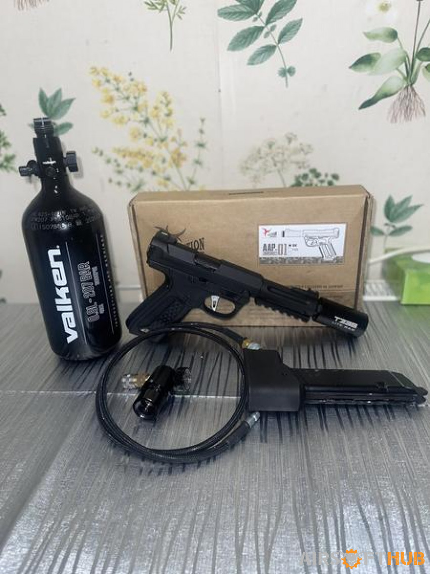 Upgraded AAP-01 + 48CI HPA Kit - Used airsoft equipment
