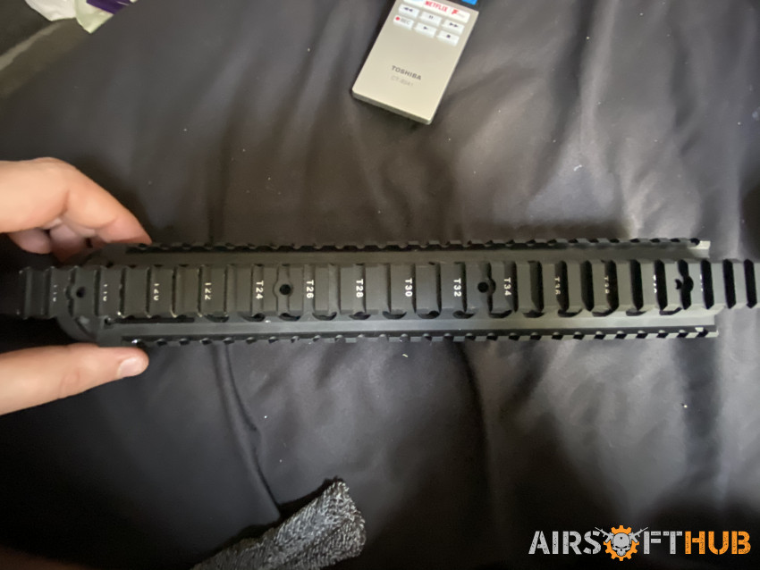 Nuprol Bocca 12” rail system - Used airsoft equipment