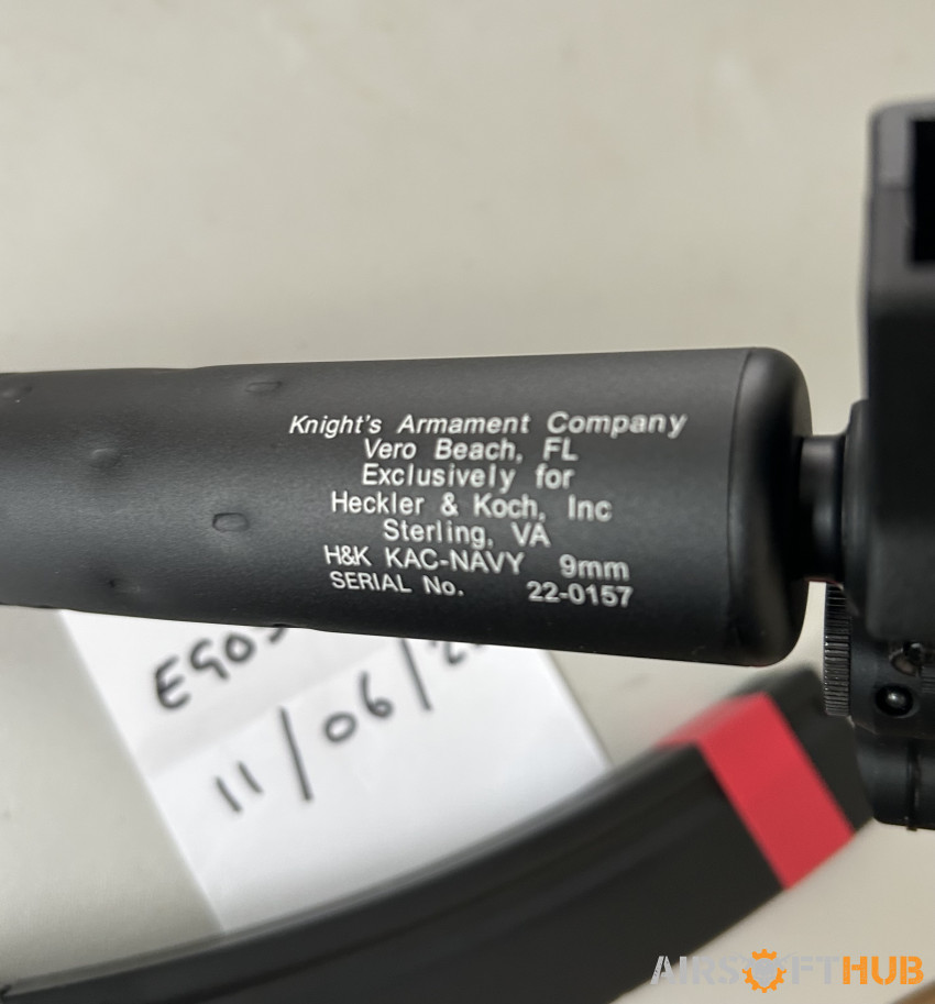 SRC MP5K - Used airsoft equipment