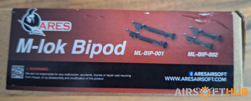 Ares M-Lok Bipod - Used airsoft equipment