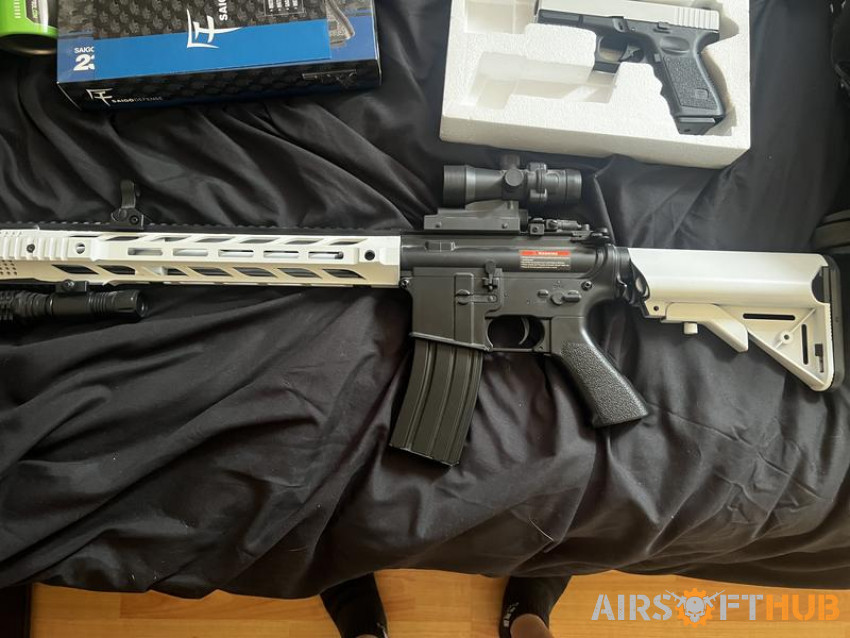 Airsoft Rifle and Handgun - Used airsoft equipment