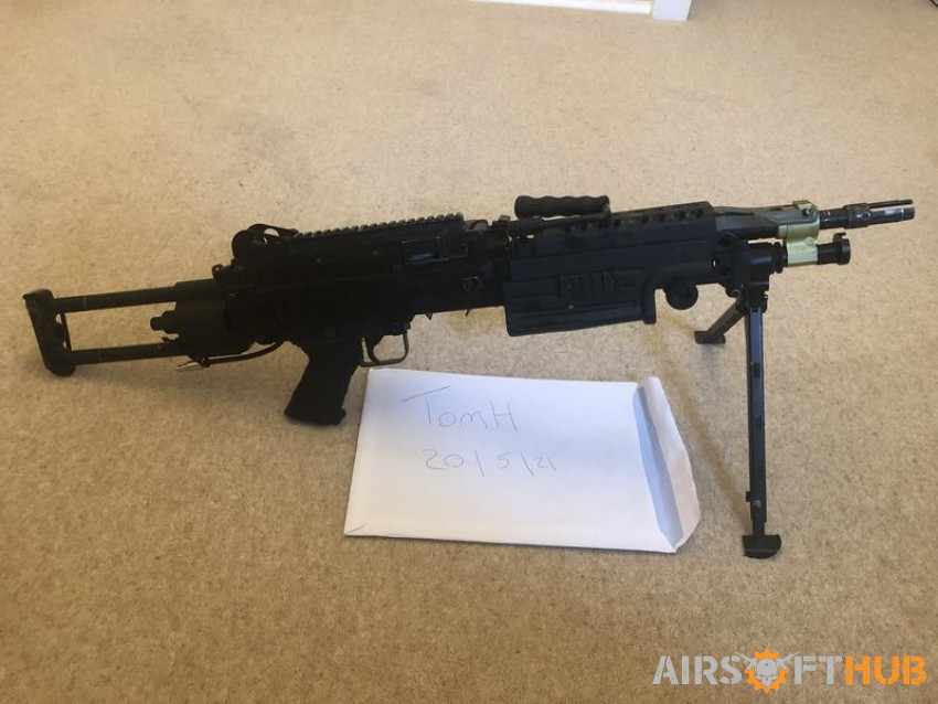 Upgraded HPA M249 para - Used airsoft equipment