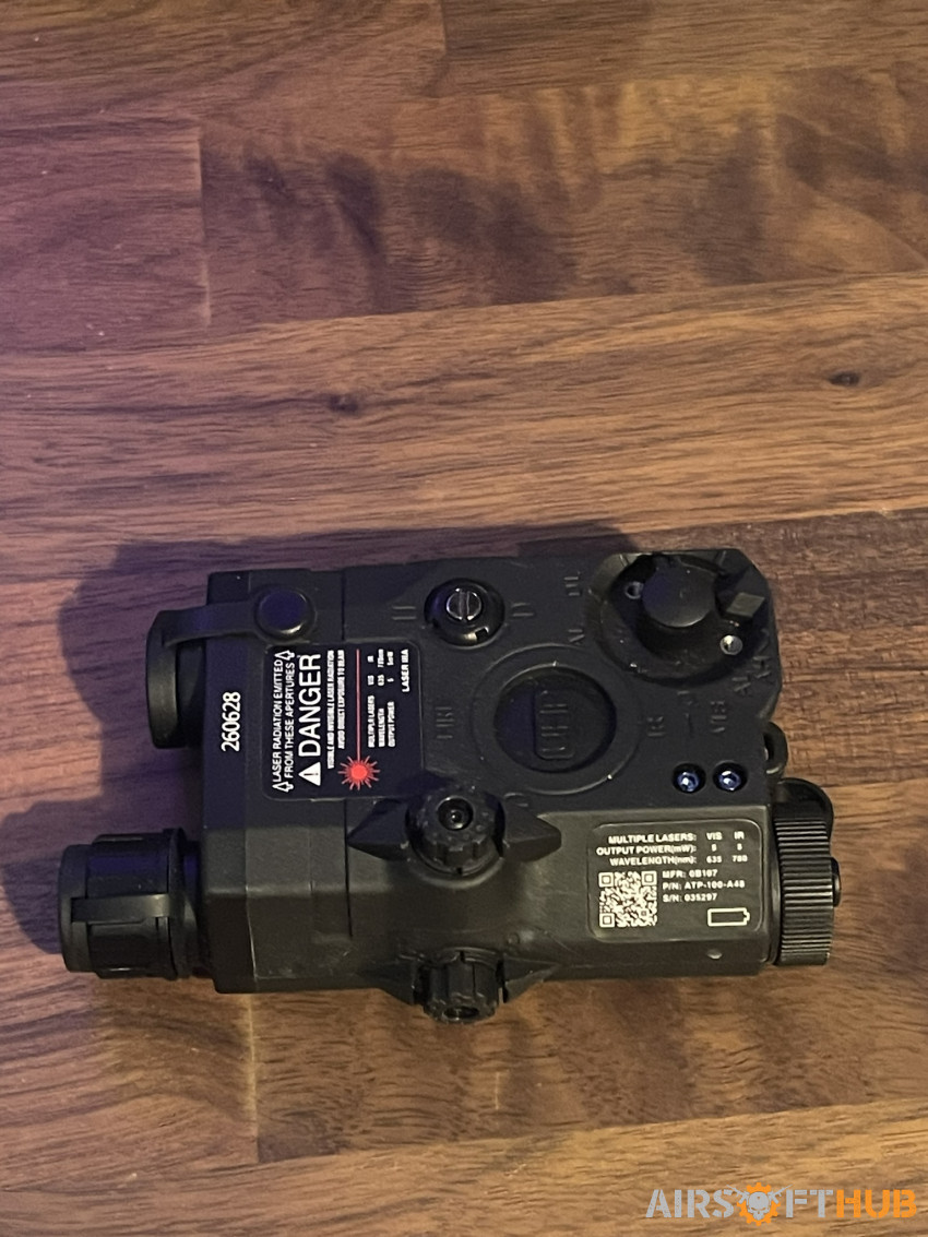 PEQ 15 Red/IR Laser and Light - Used airsoft equipment