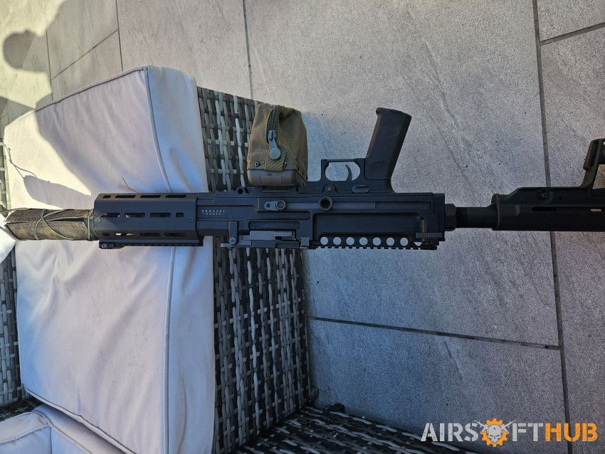 Secuter aquila lmg. - Used airsoft equipment