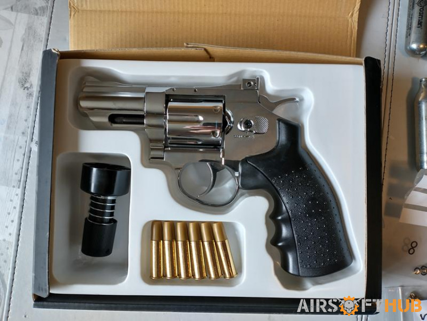 C02 Metal Revolver - Used airsoft equipment