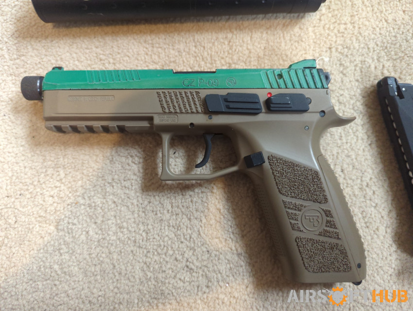 ASG CZ P-09 - Used airsoft equipment