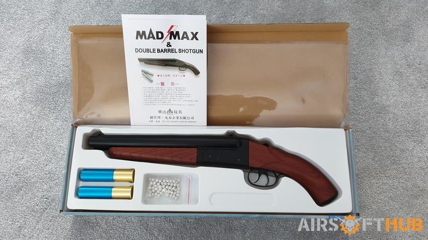 HWASAN "MAD MAX" D/B SHOTGUN - Used airsoft equipment