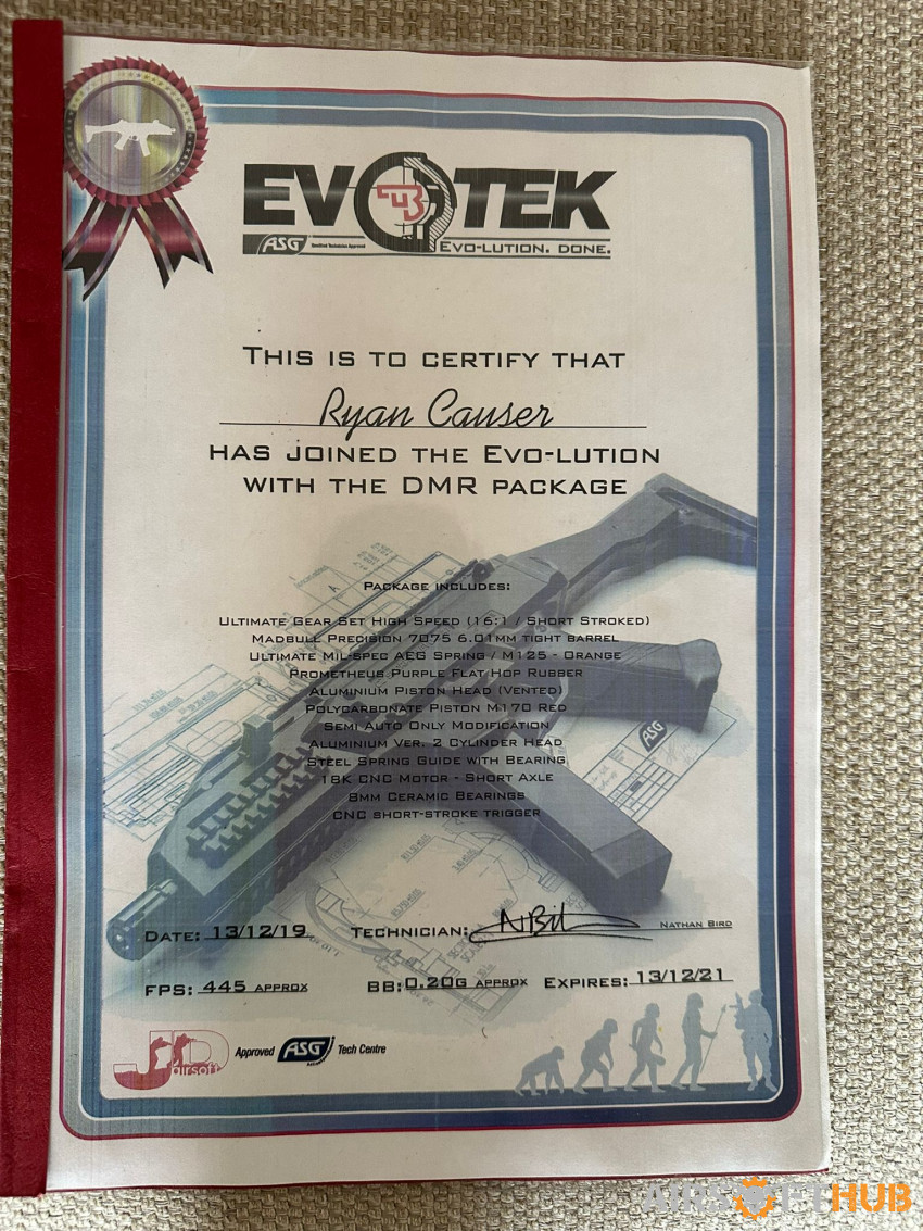 skorpion evo dmr - Used airsoft equipment
