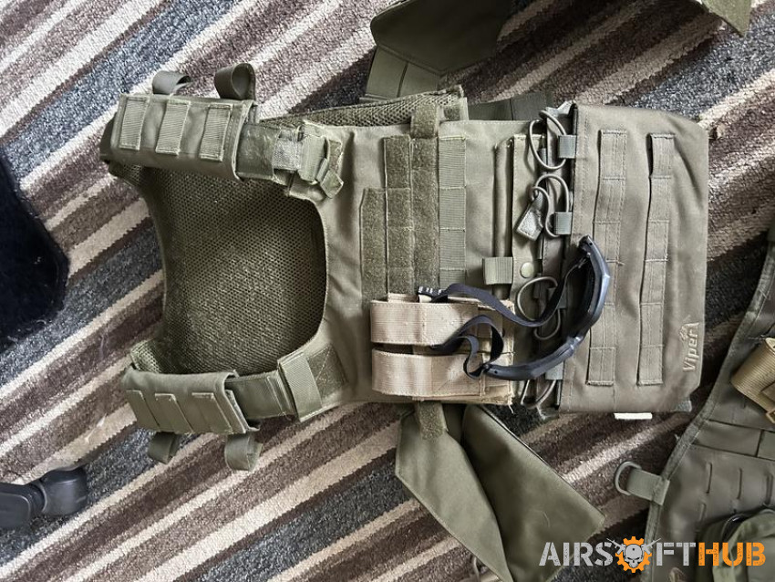 Viper chest rig + belt - Used airsoft equipment